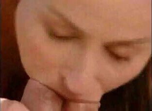 Michelle Wild Sucks Two Cocks - Double Barrel Blowjob
