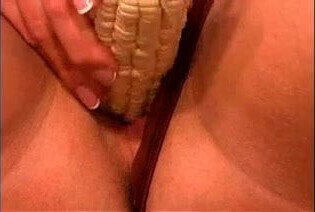 The girl loves sweet corn :)