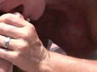  Cougars suck dick in public at sex hotel 