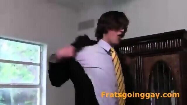 Boys Work Fraternity Initiation