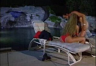 Lifeguard Holly Body fucking colleague pool