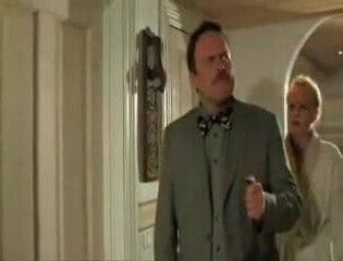 Mature Blond enjoying pool german