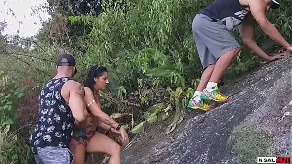 Ksal aventura &uacute_nica equipe amigo Pitbull porn, subiram Montanha alto para fuder fazer aquela sacanagem gostosa muita