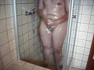 Wixen beim Duschen jerking shower