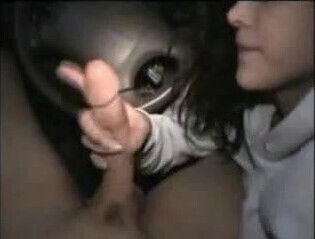 Sweet girl gives her boyfriend a tender blowjob!