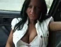 Car Masturbation Blow