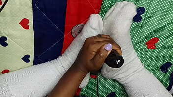 Juguete sexual y pies