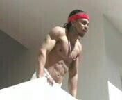 The biggest black cock in the shower