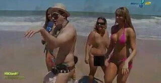 Funny report on brasilian nudist beach
