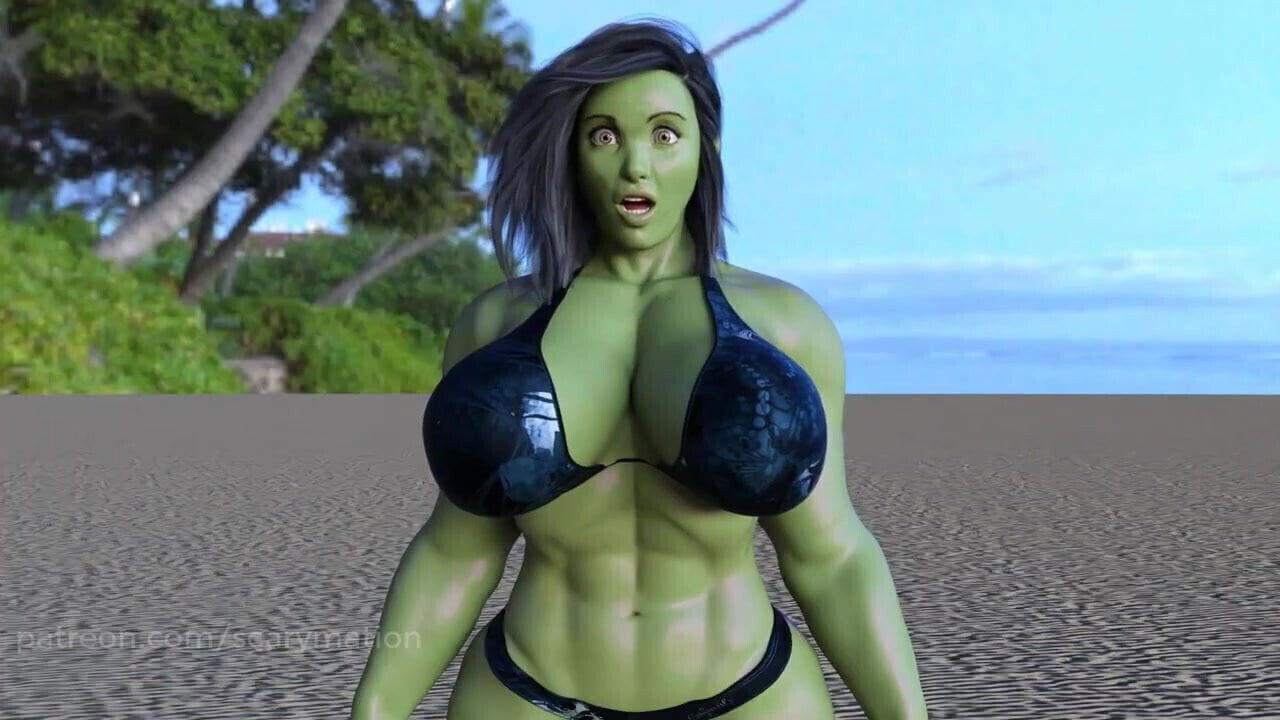 tifa lockheart turns into hulk part