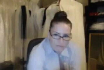 Backroom masturbation using vibe pussy