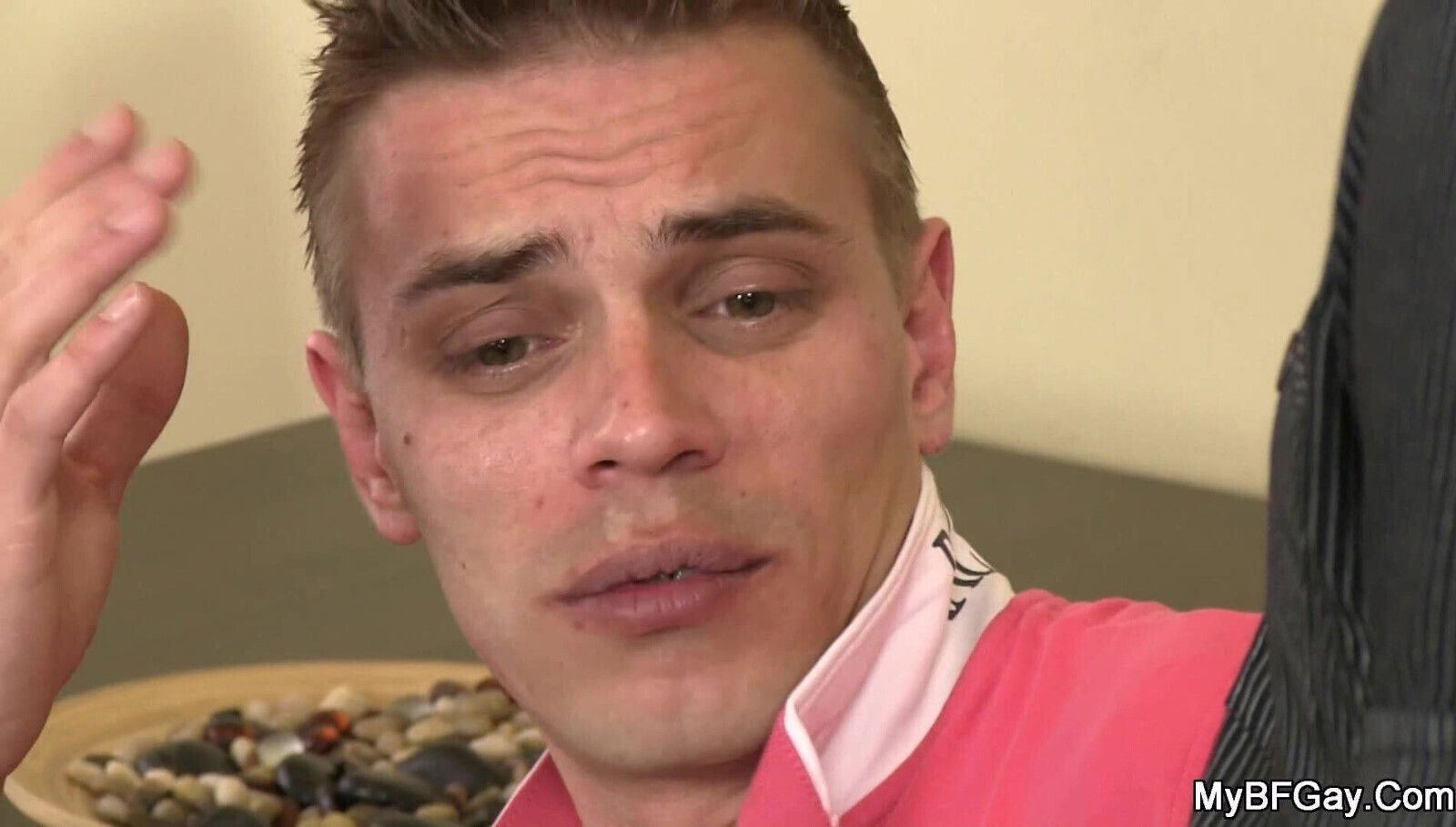 Hetero buddy takes first time banging