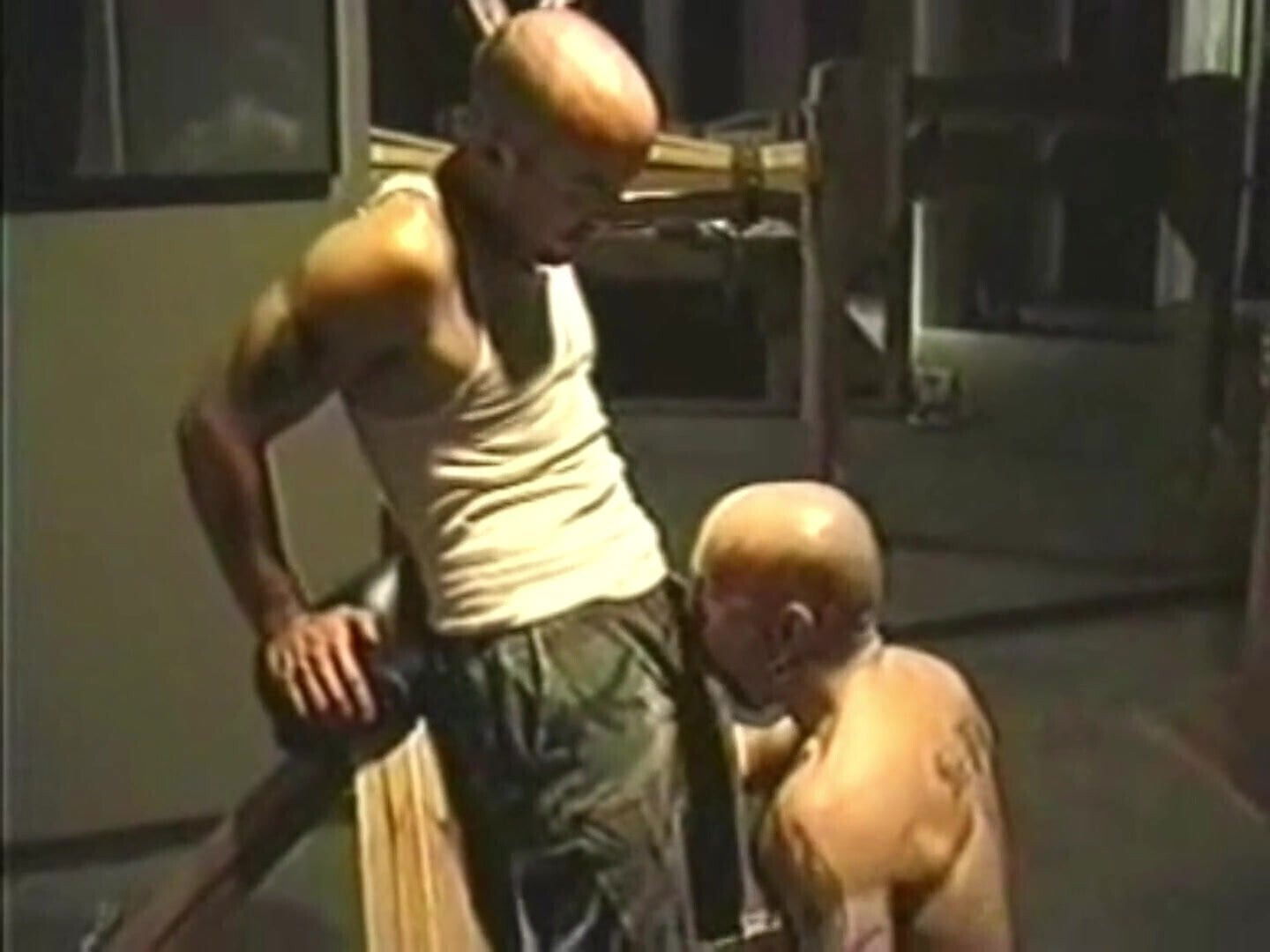 Worshiping Brad McGuire Knees.