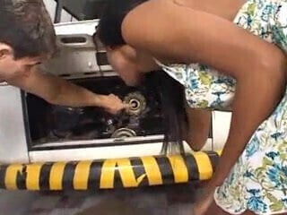 tranny perfect body latin good boobs brunette