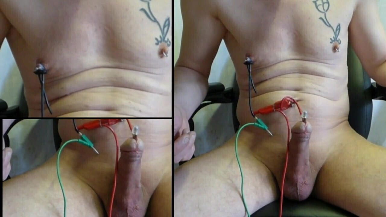 estim electrodes ball full cock+ nipple