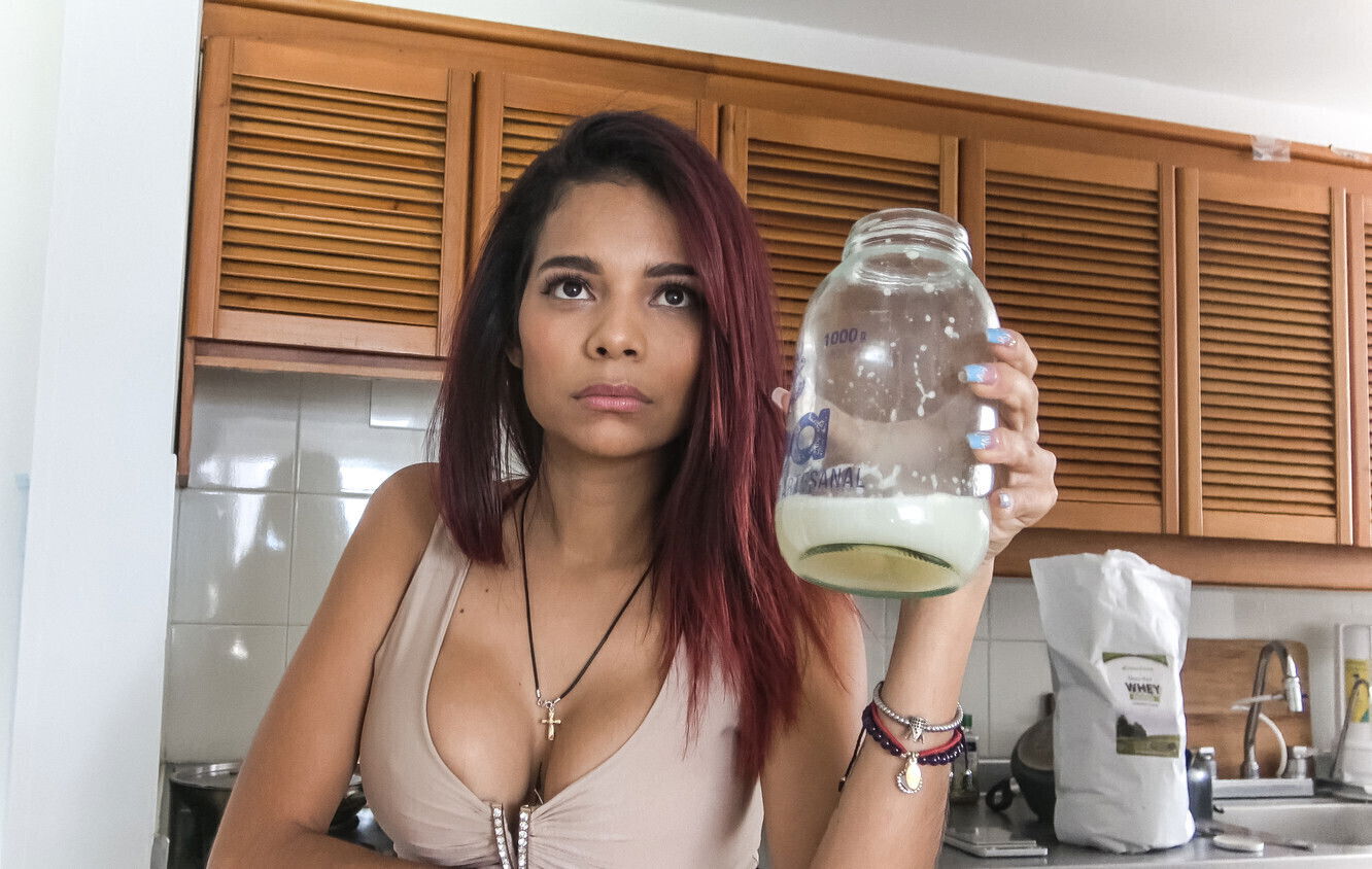 Petite Colombian Mila Garcia Dominated Massive