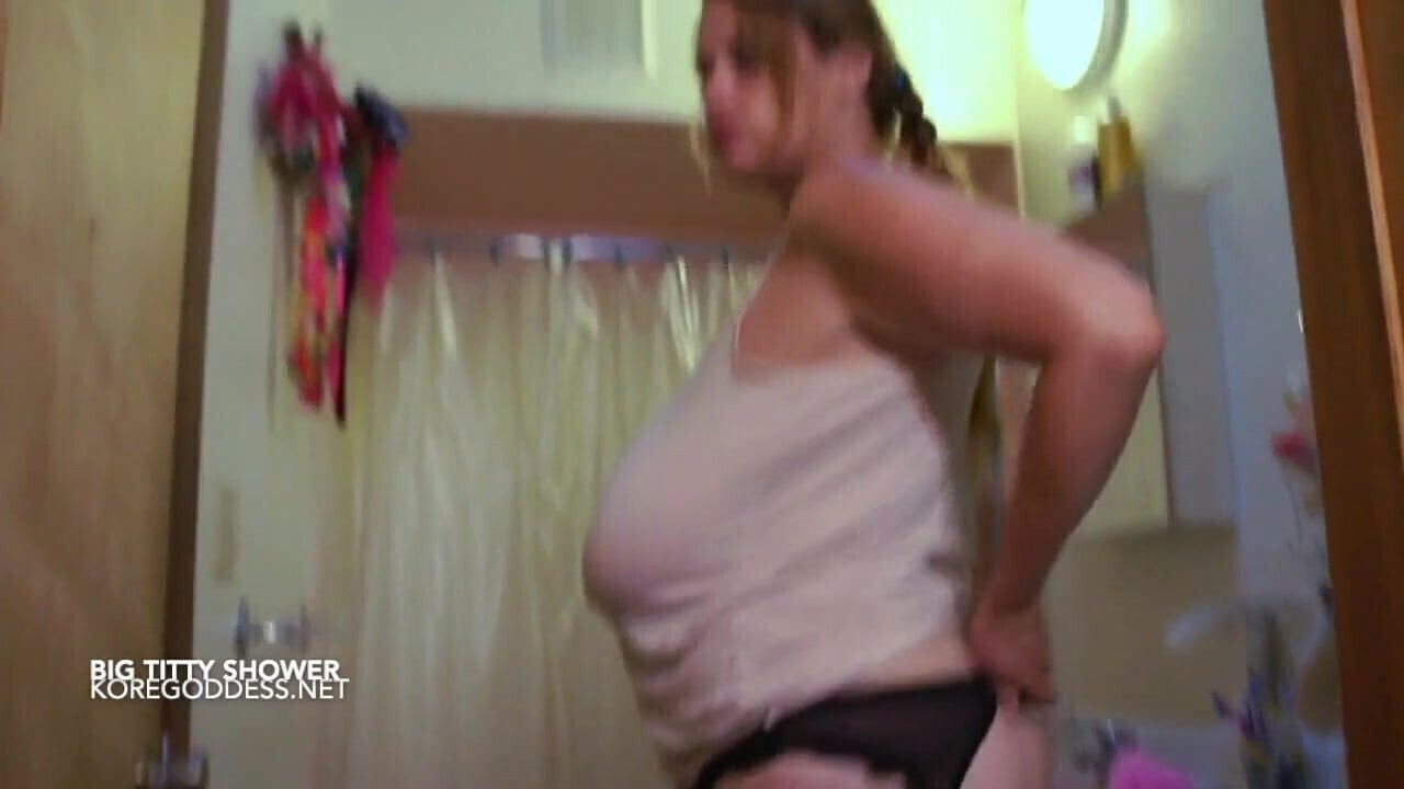 boobs Kore takes toilet break