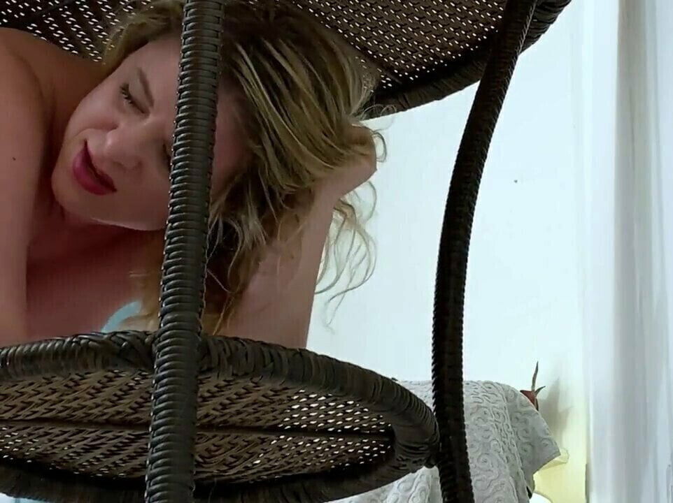 cheating stepmom stuck fucked patio furniture