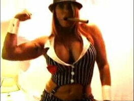 cigar smoke boobs flex