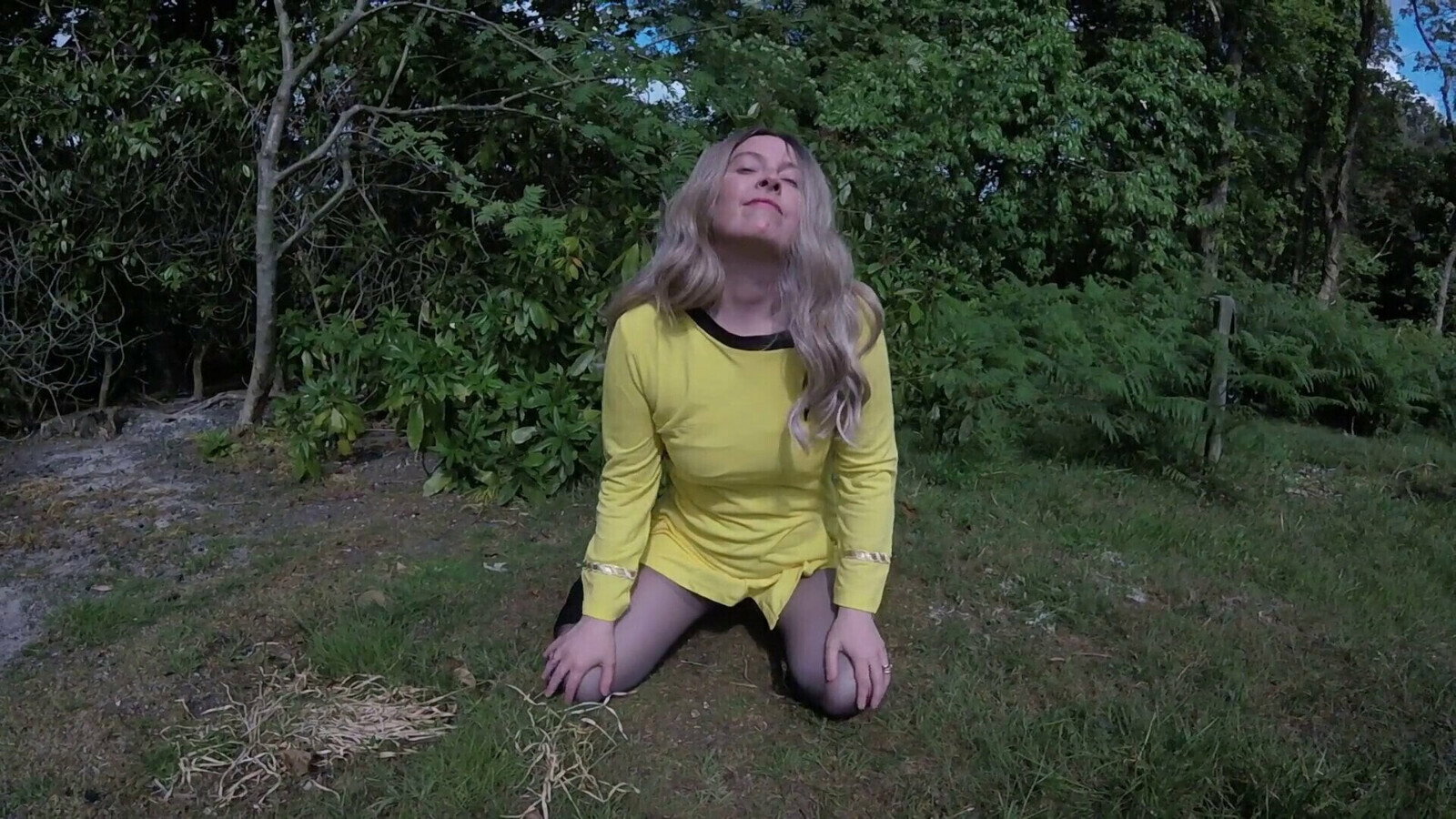 Star Trek Commander Haley Pantyhose knee boots