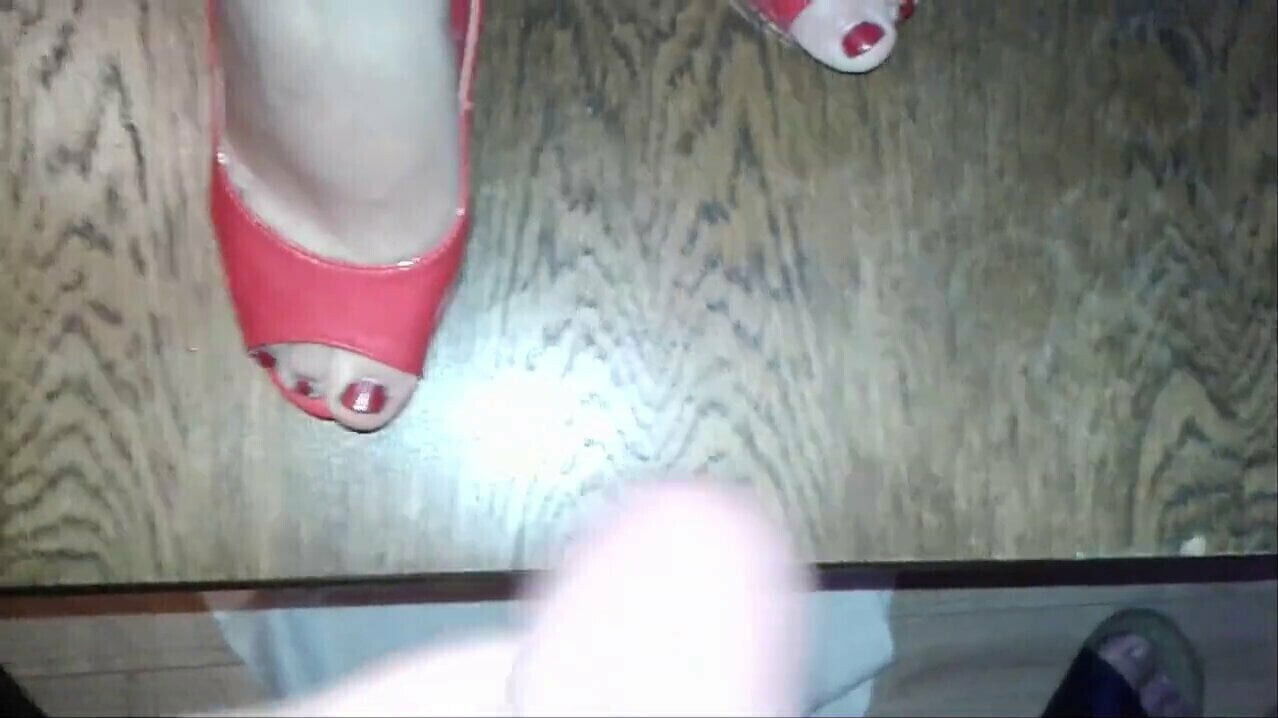 First fucked then sprayed shoes