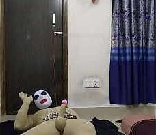 Zentai Tarzan penis shoot arrows