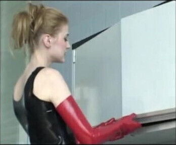 double dildo panties play