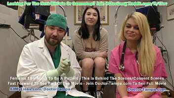 $CLOV - Mina Moon Gets Required Tampa University Entrance Physical By Doctor Tampa &amp_ Destiny Cruz At GirlsGoneGyno.com