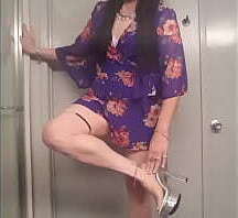 Purple Hawaiian Romper Outfit Video