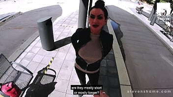 Steaming hot fuck for filthy Goth MILF Sidney Dark! StevenShame.Dating