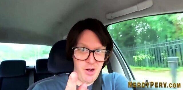 Leeds nerd sperms skinny brits mouth