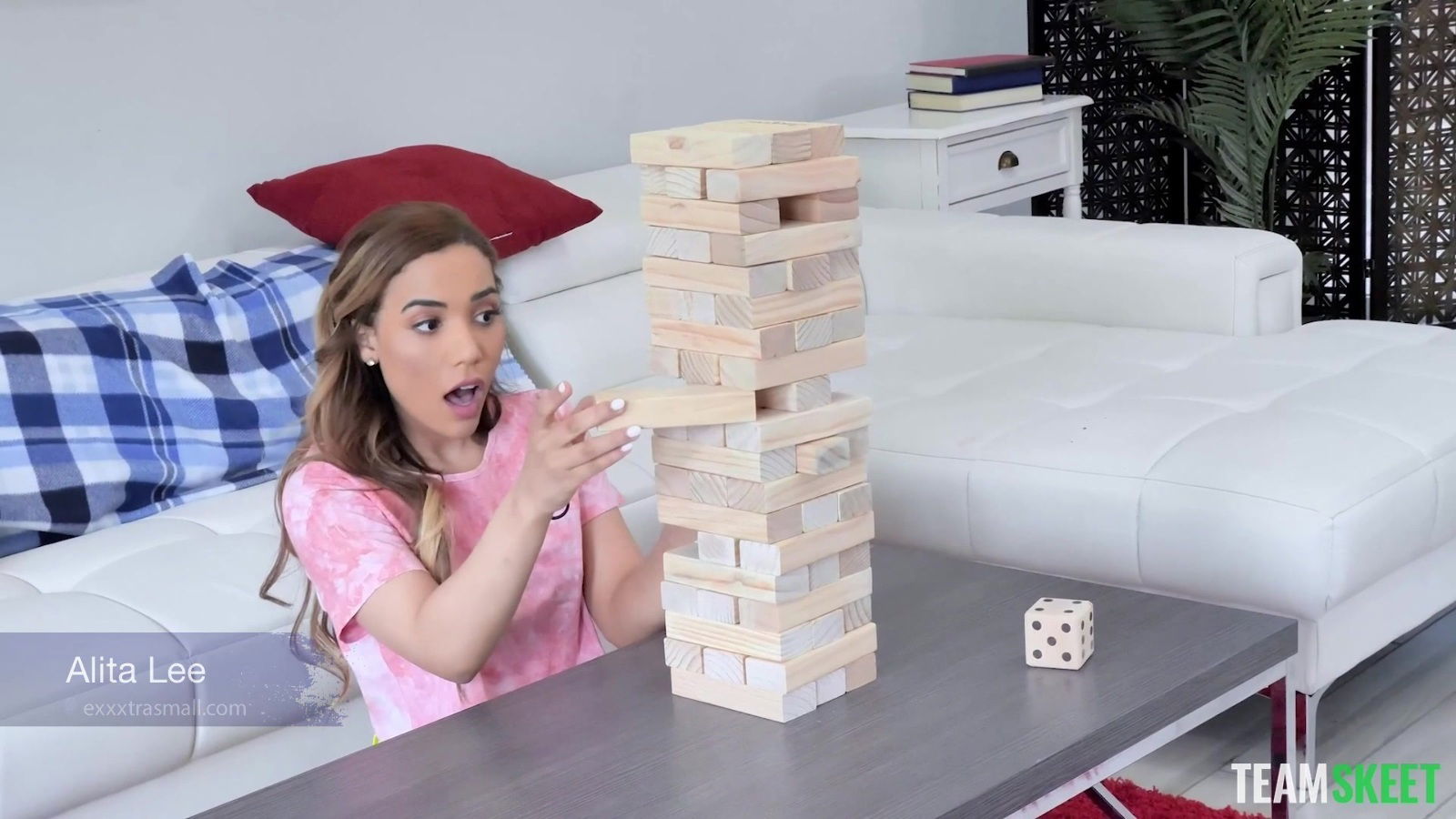 Brunette hottie Savanna Jolie sharing with girls