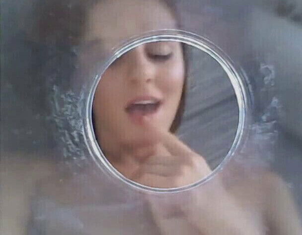 DildoCam Thin Brunette Showing Vagina Cervix Deep