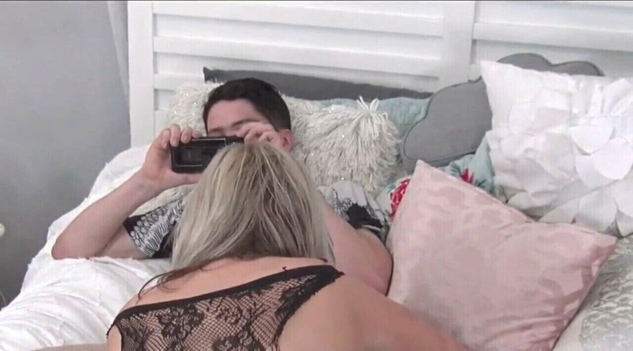 step milf heather sexy fishnet enjoying connor's