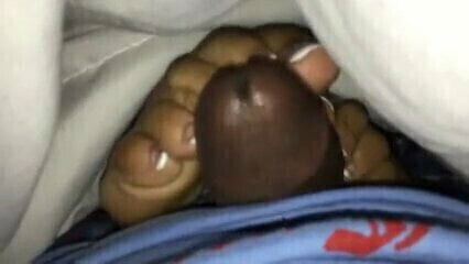 Cumshot from Undercover From Footjob