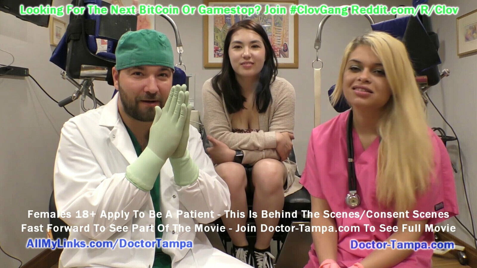 $Clov Mina Moon Gets Mandatory Gyno Exam Doctor Tampa