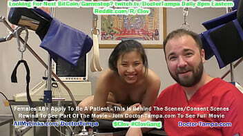 $CLOV - Become Doctor Tampa &amp_ Give Gyno Exam To Bratty Raya Nguyen As Part Of Her University Physical @ GirlsGoneGyno.com