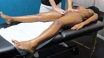 Sexy Black gets Pussy Massage Hidden Cam