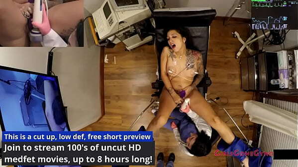 $CLOV Naive Latina Stefania Mafra Signs Orgasm Research, Being Done Doctor Tampa &amp_ Nurse Lenna @GirlsGoneGynoCom