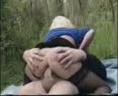 BLONDE FUCKED HARD FOREST