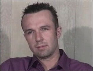 Chad Hunt and his purple shirt