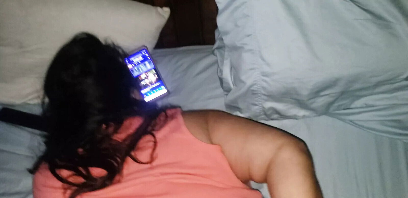 Husband filling me up