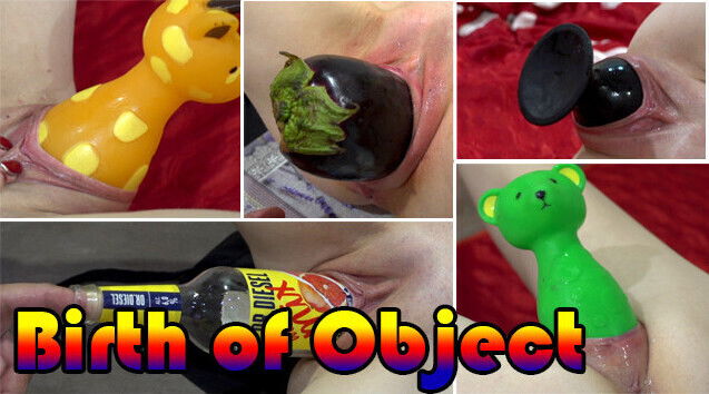 Compilation birthing objects. Forward reverse video.