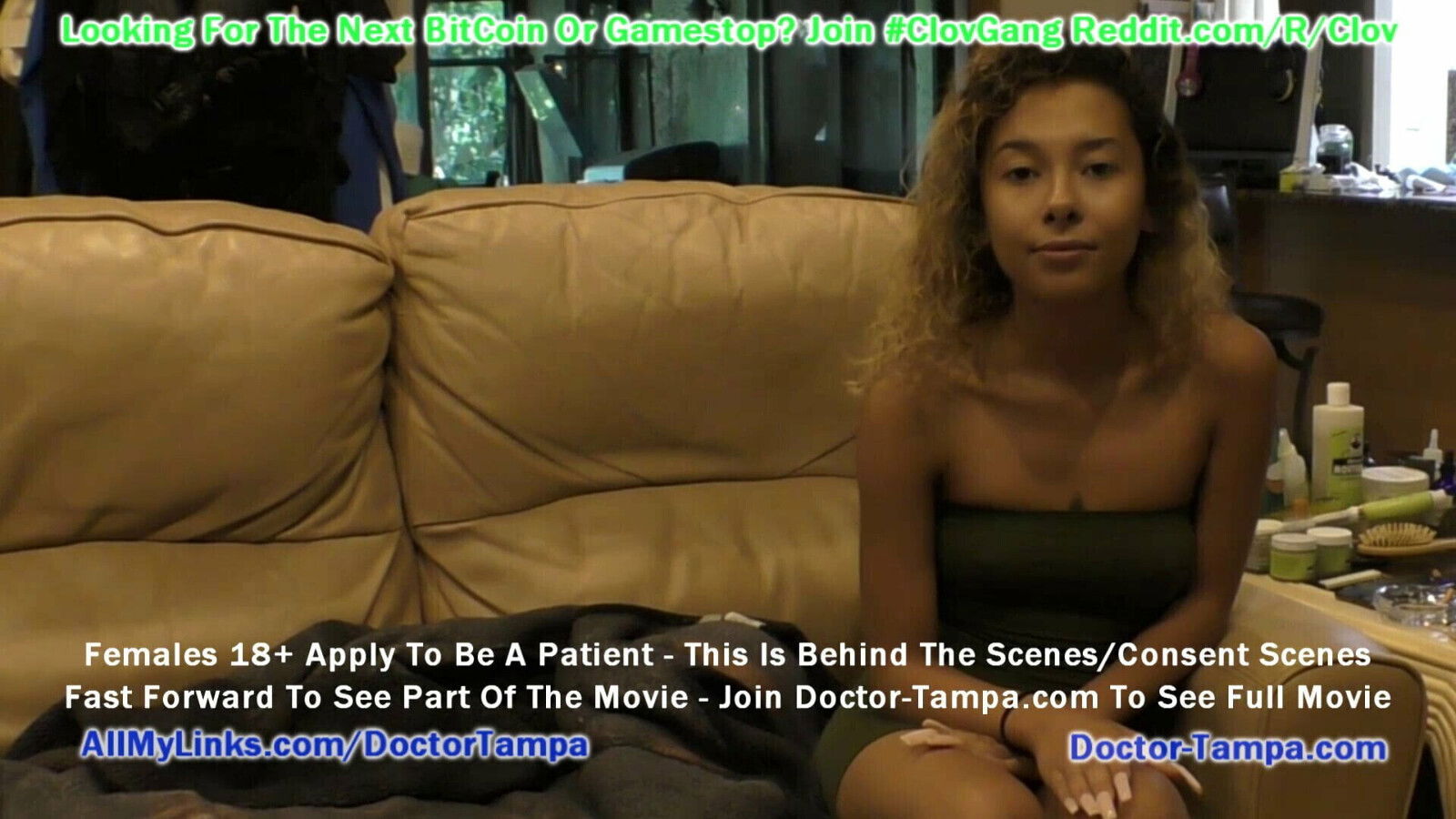 $CLOV Kalani Luana Gyno Exam From Doctor Tampa Point View