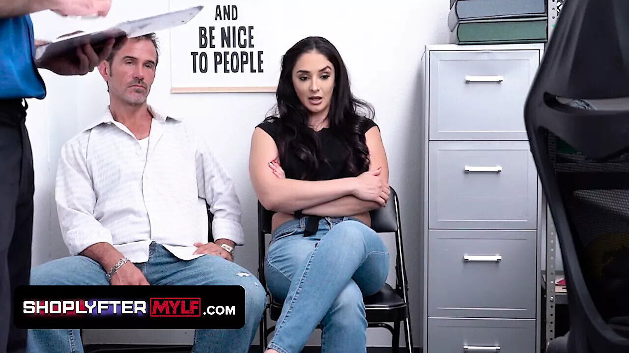 Busty Milf Sheena Ryde Gets Strip Searched Front Husband