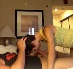 Cowgirl then keeps jerking after