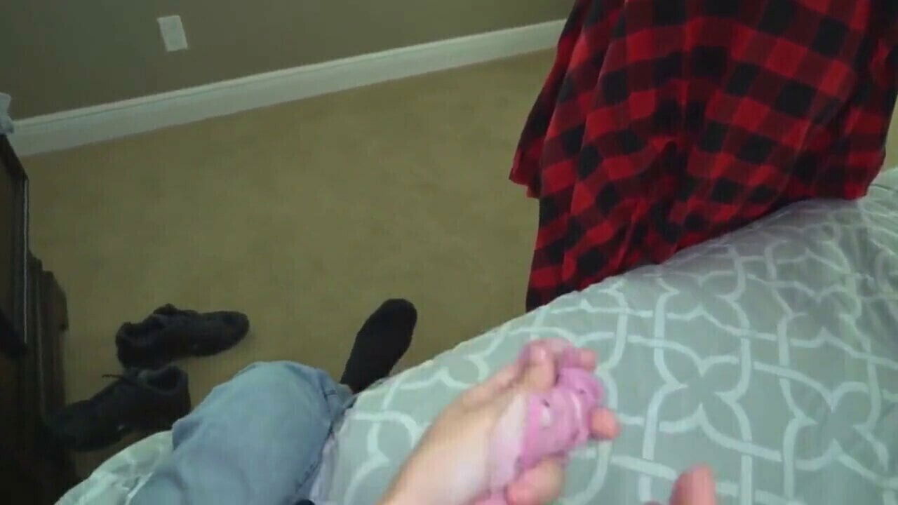 stepmom amateur busty catches panty sniffing