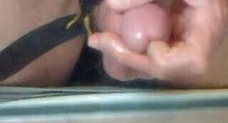 beating off again...