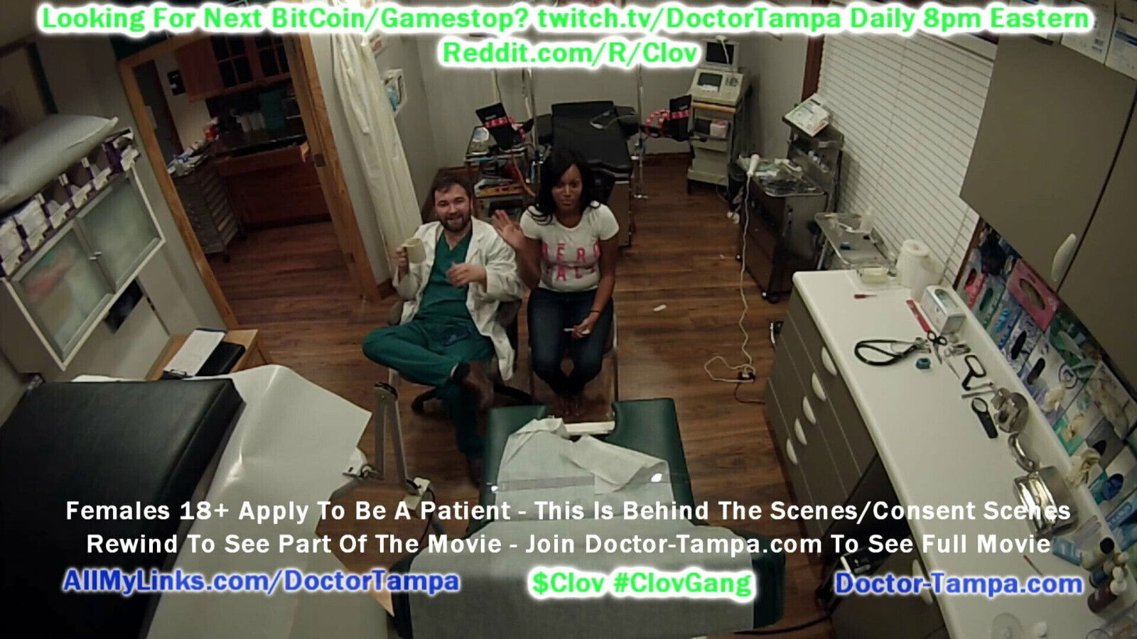 $CLOV Become Doctor Tampa, Give Tori Sanchez Yearly Exam