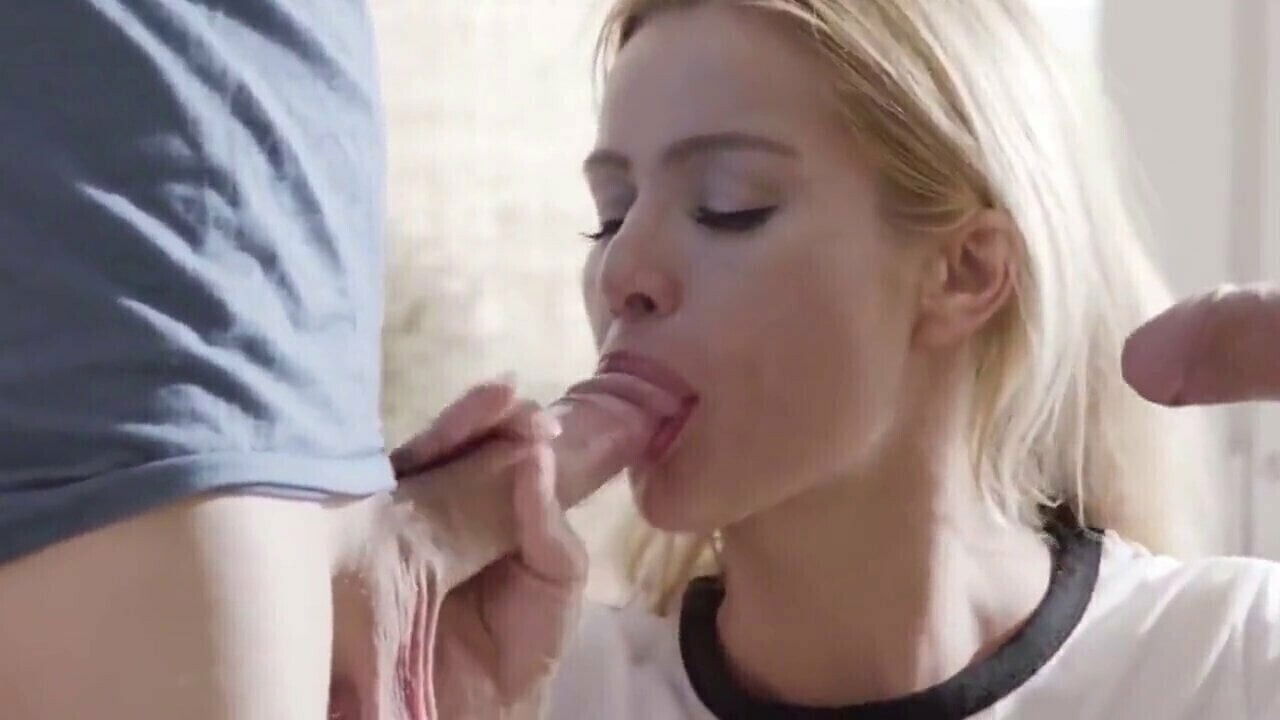 homemade massage blonde chick happy have deepthroat